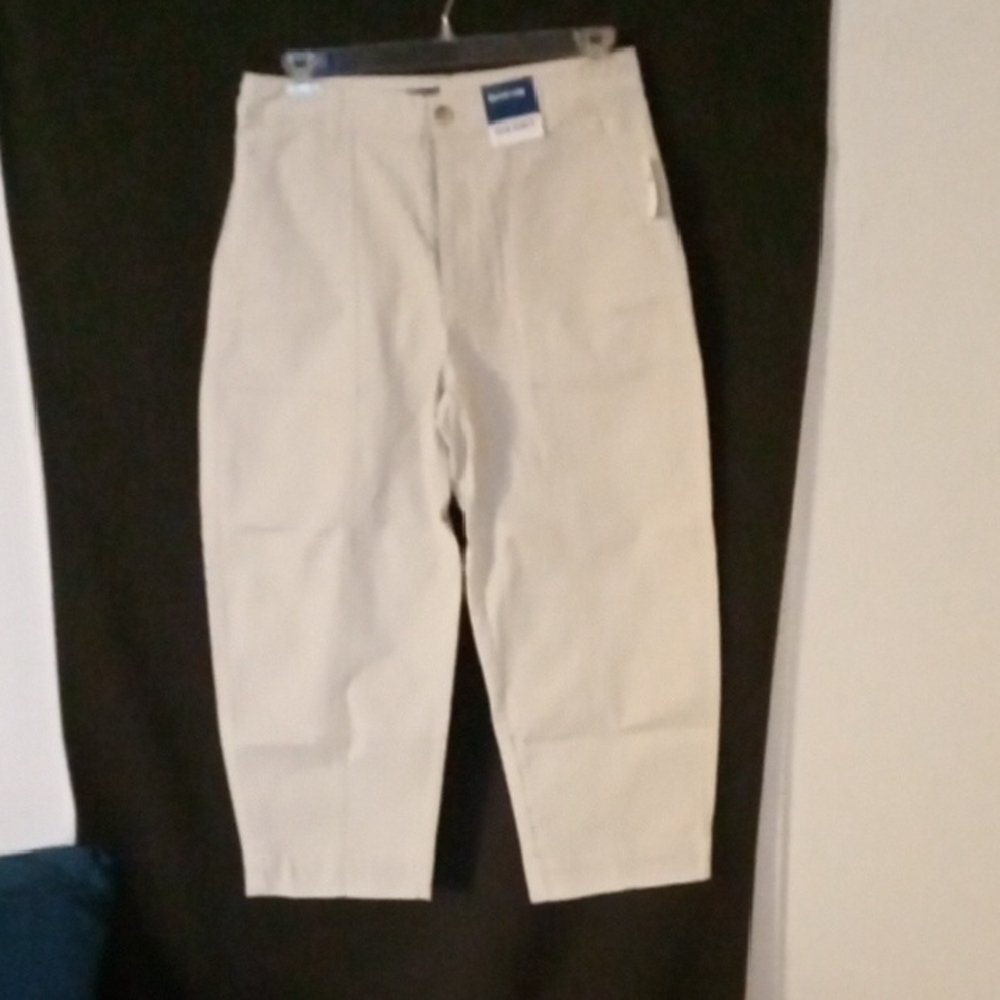 Women's  Cream Pants Old Navy Barrel